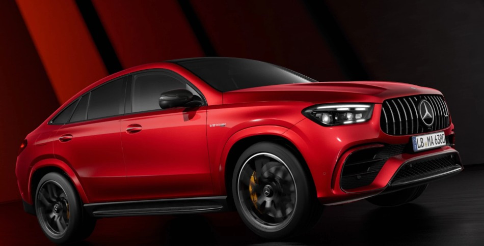 Faceliftovaný model SUV Mercedes-Benz GLE Coupe