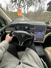 Tesla Model X 2015– Volant šturval (Alcantara, s vyhrievaním) fotografia 2