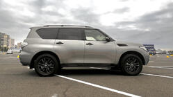 Nissan Armada 2016–2024 Bočné nášľapy New Vision Grey (2 ks, hliník) fotografia 4