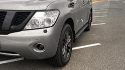 Nissan Armada 2016–2024 Bočné nášľapy New Vision Grey (2 ks, hliník) fotografia 9