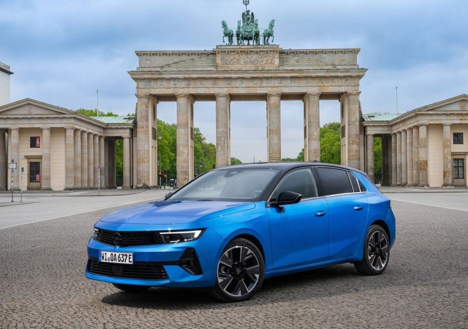 Elektrický kompaktný hatchback Opel Astra Electric