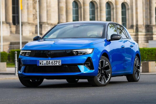 Elektrický kompaktný hatchback Opel Astra Electric