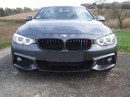 BMW 4 séria F32/F33/F36 2012–2020 Lišty na mriežku pre F36 (3 ks) fotografia 1