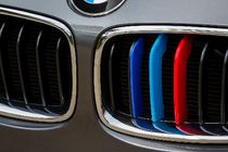 BMW rad 3 F30/F31 2012–2019 Kryty mriežky pre 11-lamelovú (3 ks) fotografia 1