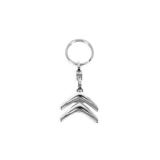 Kovový prívesok na kľúče s logom Citroen fotografia 1