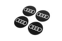 Audi Nálepky na stredové krytky kolies 60 mm (4 ks) fotografia 2