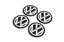Volkswagen Nálepky na stredové krytky 90 mm (4 ks) fotografia 1