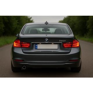 Lišta nad ŠPZ (nerez) BMW rad 3 F30/F31 2012–2019 fotografia 1