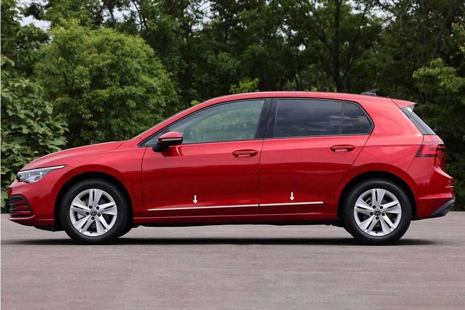 Volkswagen Golf 8 2019– Dverové lišty (4 ks, nerez) Image