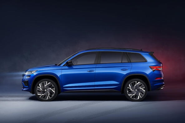 Test "nabitej" verzie s pohonom všetkých kolies Skoda Kodiaq RS Fotografia 3