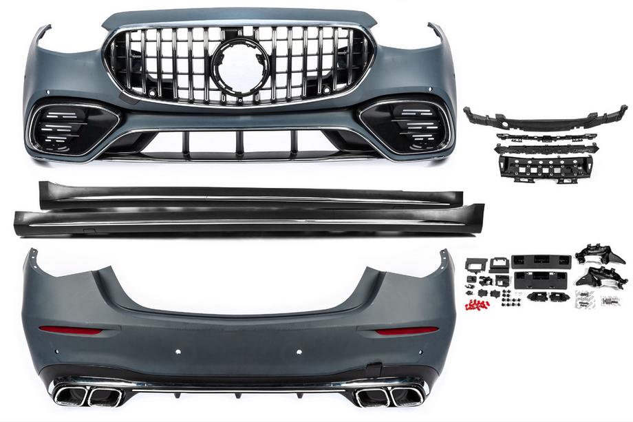 Mercedes S-class W223 2020– AMG S63 bodykit sada s bočnými prahmi Image
