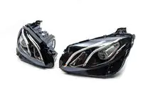Mercedes Trieda E W213 2016–2023 OEM predné svetlomety 2016-2020 (2 ks, bez riadiacich jednotiek, LED) fotografia 2