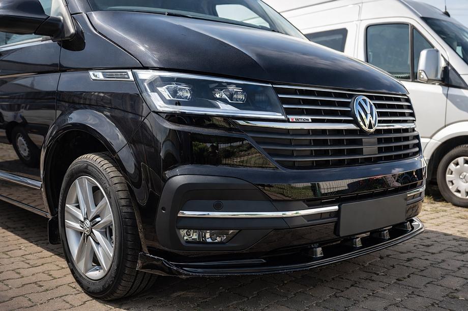 Volkswagen T6 2015–2024 Predný lip spojler nárazníka 2019-2021 Orion (ABS) Image