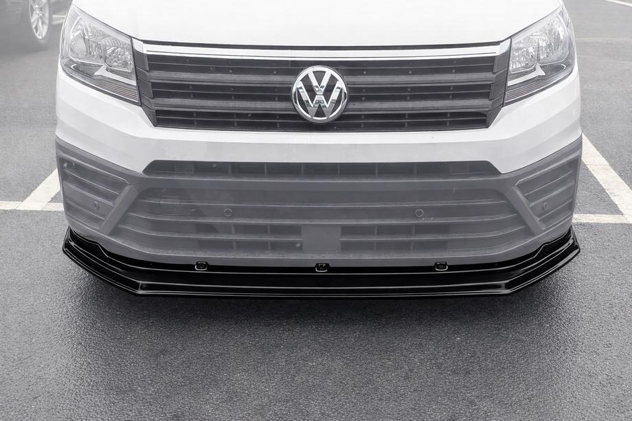 Volkswagen Crafter 2016– Predný lip spojler nárazníka (ABS) Image