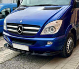 Mercedes Sprinter W906 2006–2018 Predný lip spojler 2006-2013 (ABS) fotografia 3