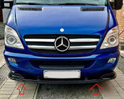 Mercedes Sprinter W906 2006–2018 Predný lip spojler 2006-2013 (ABS) fotografia 2