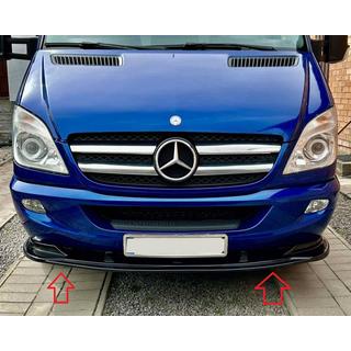 Predný lip spojler 2006-2013 (ABS) Mercedes Sprinter W906 2006–2018 fotografia 2