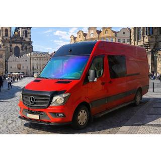 Predný lip spojler 2013-2018 (ABS) Mercedes Sprinter W906 2006–2018 fotografia 3