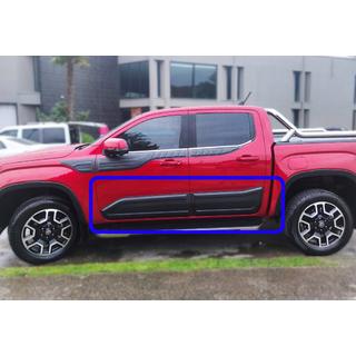Dverové lišty EuroCap (6 ks, ABS) Volkswagen Amarok 2022– fotografia 1