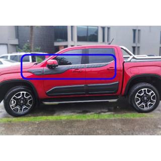 Horné lišty dverí (6 ks, ABS) Volkswagen Amarok 2022– fotografia 1