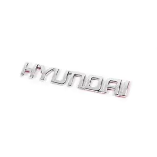 Nápis Hyundai (13,5 x 2,0 cm) fotografia 1