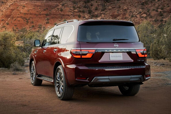 Test modernizovaného 400-koňového SUV Nissan Armada Fotografia 4