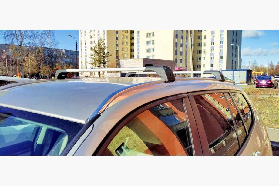 BMW X3 F25 2011–2018 Priečniky na integrované strešné lyžiny, uzamykateľné na kľúč Skybar V2 (2 ks) do 120 cm, čierne Image
