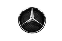 Mercedes GLE kupé C292 2015–2019 Predný emblém s krytom (21 cm) fotografia 1