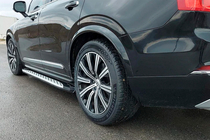 Volvo XC90 2015– Bočné nášľapy Shining (2 ks, hliník) fotografia 11