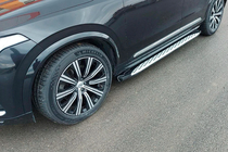 Volvo XC90 2015– Bočné nášľapy Shining (2 ks, hliník) fotografia 12