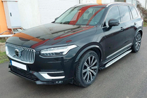 Volvo XC90 2015– Bočné nášľapy Shining (2 ks, hliník) fotografia 4