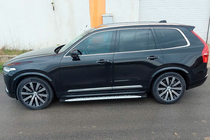Volvo XC90 2015– Bočné nášľapy Shining (2 ks, hliník) fotografia 8