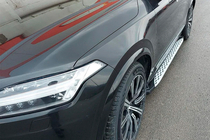 Volvo XC90 2015– Bočné nášľapy Shining (2 ks, hliník) fotografia 10