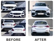 Mercedes C-class W205 2014–2021 Restylingový kit na W206 AMG fotografia 2