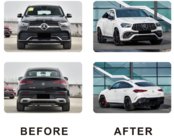 Mercedes GLE Coupé C167 2019– AMG GLE63 bodykit sada fotografia 2