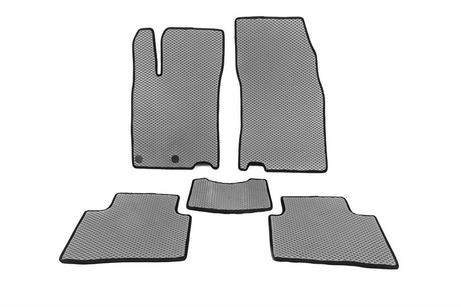 Nissan Qashqai 2014–2021 EVA koberce do interiéru pre Qashqai (sivé) Image