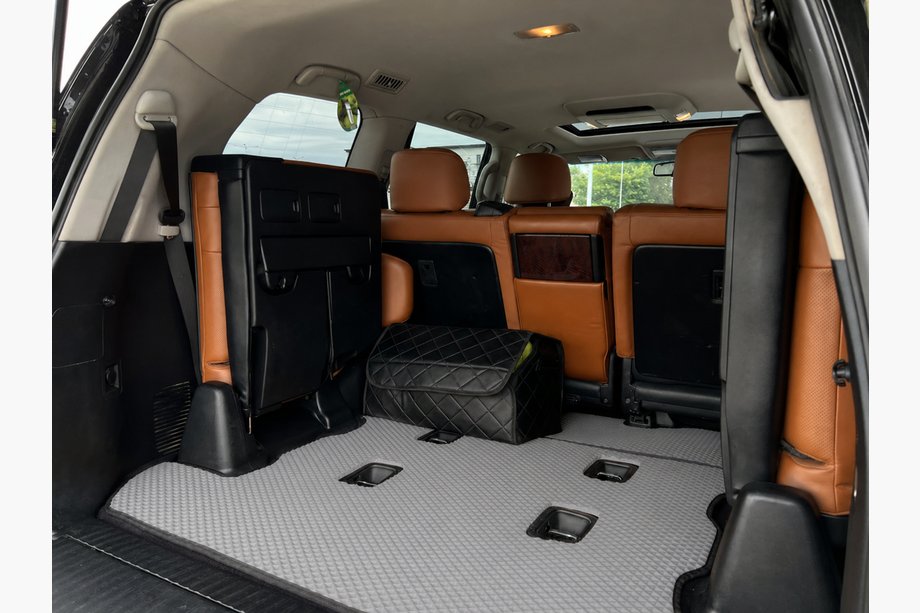 Lexus LX570/450d 2008–2022 Rohož do kufra 2 ks (EVA, 7 miest, sivá) Image