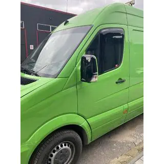 Kryty spätných zrkadiel BlackEdition (2 ks, plast) Mercedes Sprinter W906 2006–2018 fotografia 4