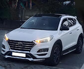 Hyundai Tucson TL 2016–2021 Kryty spätných zrkadiel BMW-Style (2018-2020, 2 ks) fotografia 7