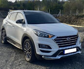 Hyundai Tucson TL 2016–2021 Kryty spätných zrkadiel BMW-Style (2018-2020, 2 ks) fotografia 6