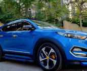 Hyundai Tucson TL 2016–2021 Kryty spätných zrkadiel BMW-Style (2015-2018, 2 ks) fotografia 7