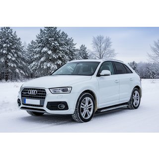 Bočné nášľapy Shining V1 (2 ks, hliník) Audi Q3 2011–2019 fotografia 1