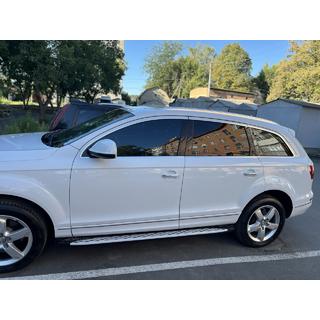 Bočné nášľapy Shining V1 (2 ks, hliník) Audi Q7 2005–2015 fotografia 2
