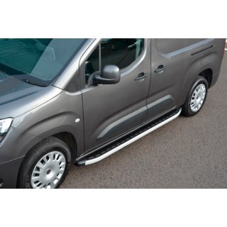 Bočné prahy Fullmond (2 ks, hliník) Fiat Doblo III 2023– fotografia 2