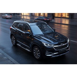 Bočné nášľapy Tayga V2 (2 ks, hliník) Chery Tiggo 7 2020– fotografia 1
