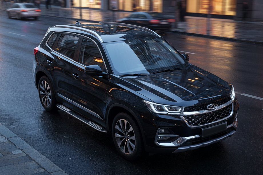 Chery Tiggo 7 2020– Bočné nášľapy Tayga V2 (2 ks, hliník) Image