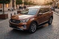 Chery Tiggo 7 2020– Bočné prahy Tayga Black (2 ks, hliník) fotografia 1