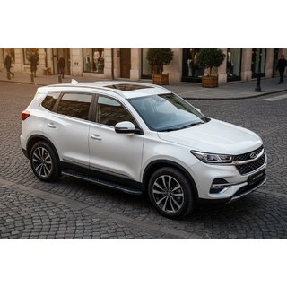 Bočné nášľapy Bosphorus Black (2 ks, hliník) Chery Tiggo 7 2020– fotografia 1