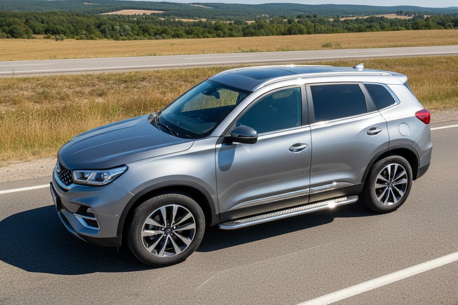 Chery Tiggo 7 2020– Bočné nášľapy Maydos V2 (2 ks, hliník) Image