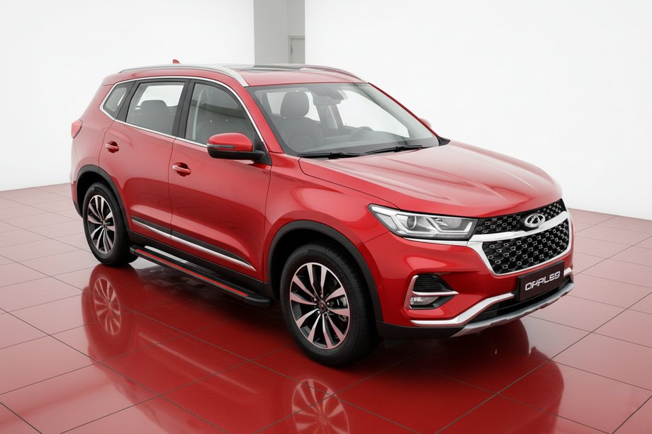 Chery Tiggo 7 2020– Bočné prahy Maya Red (2 ks., hliník) Image